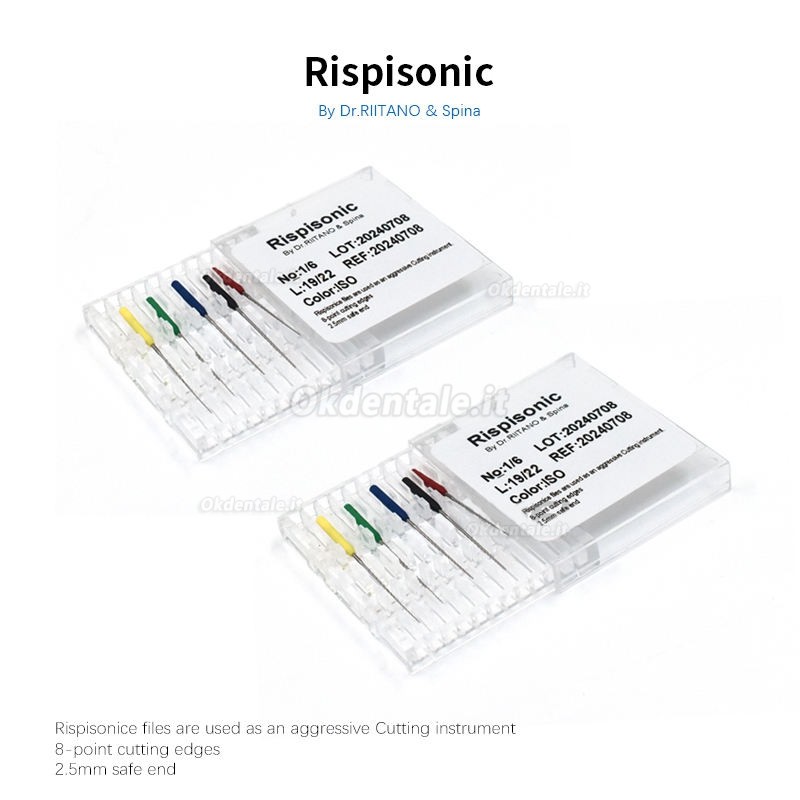 Manipolo ad aria sonica endo dentale con 2 scatole aghi per lima endodontica